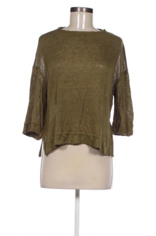Дамска блуза Massimo Dutti, Размер XS, Цвят Зелен, Цена 87,22 лв.
