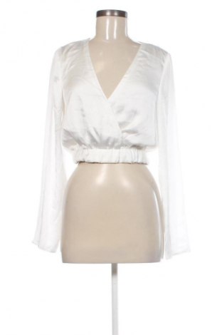 Dámská halenka NA-KD, Velikost S, Barva Bílá, Cena  139,00 Kč