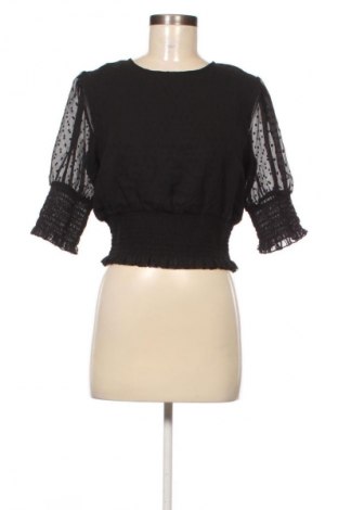 Дамска блуза NA-KD, Размер M, Цвят Черен, Цена 14,99 лв.