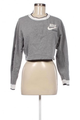 Дамска блуза Nike, Размер M, Цвят Сив, Цена 45,99 лв.