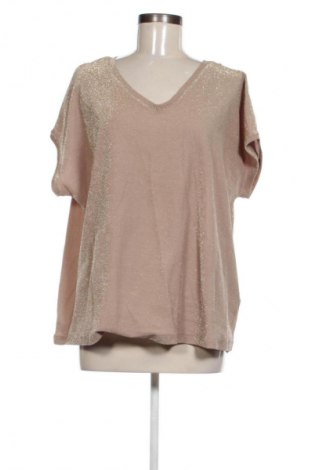 Γυναικεία μπλούζα Page One, Μέγεθος XL, Χρώμα  Μπέζ, Τιμή 12,99 €