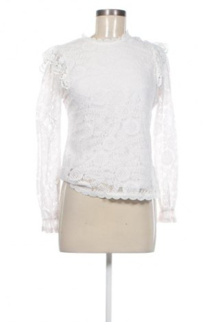 Дамска блуза Pieces, Размер XS, Цвят Бял, Цена 9,99 лв.