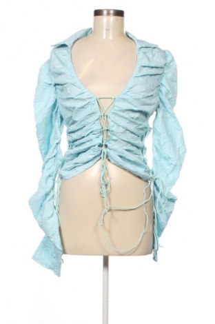 Bluzka damska Pretty Little Thing, Rozmiar M, Kolor Niebieski, Cena 29,99 zł