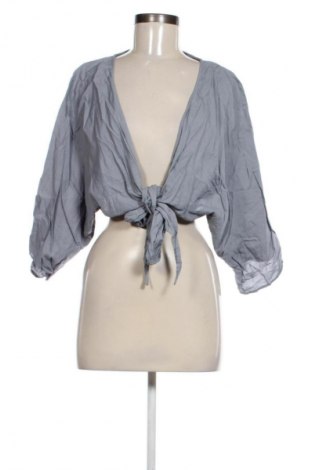 Bluză de femei Pull&Bear, Mărime S, Culoare Gri, Preț 50,00 Lei