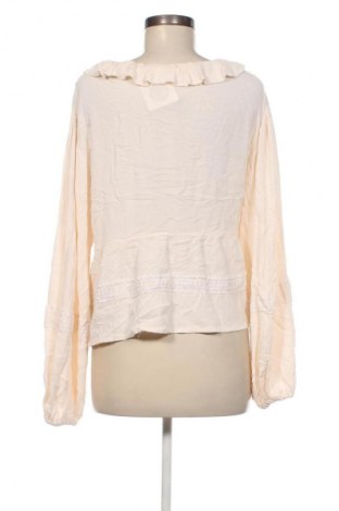 Bluză de femei Pull&Bear, Mărime M, Culoare Ecru, Preț 34,99 Lei