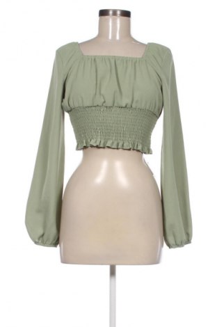 Дамска блуза SHEIN, Размер S, Цвят Зелен, Цена 19,00 лв.