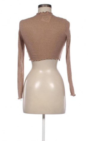 Дамска блуза SHEIN, Размер XS, Цвят Кафяв, Цена 19,00 лв.