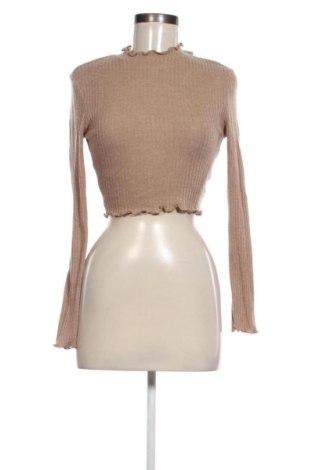 Bluzka damska SHEIN, Rozmiar S, Kolor Beżowy, Cena 43,68 zł