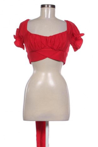 Bluză de femei SHEIN, Mărime S, Culoare Roșu, Preț 81,58 Lei