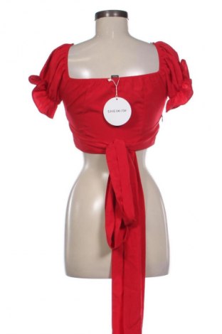 Bluză de femei SHEIN, Mărime S, Culoare Roșu, Preț 81,58 Lei
