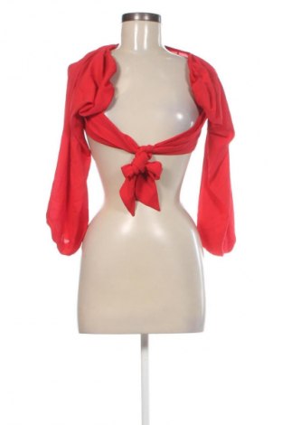 Дамска блуза SHEIN, Размер XS, Цвят Червен, Цена 4,99 лв.