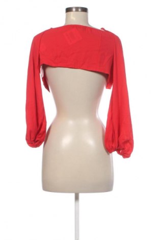 Дамска блуза SHEIN, Размер XS, Цвят Червен, Цена 4,99 лв.