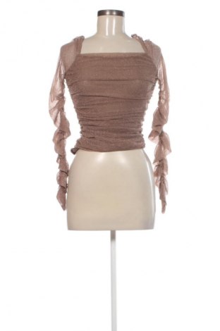 Дамска блуза SHEIN, Размер M, Цвят Кафяв, Цена 4,99 лв.