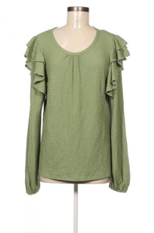 Γυναικεία μπλούζα SHEIN, Μέγεθος XL, Χρώμα Πράσινο, Τιμή 6,99 €