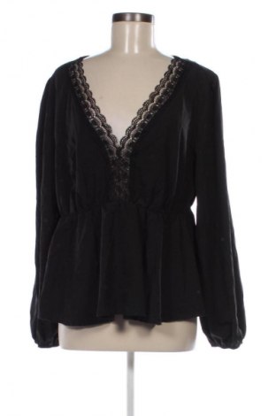 Bluzka damska SHEIN, Rozmiar XXL, Kolor Czarny, Cena 36,99 zł