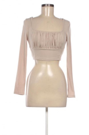 Дамска блуза SHEIN, Размер S, Цвят Бежов, Цена 10,99 лв.