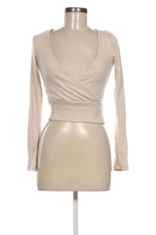 Bluzka damska Stradivarius, Rozmiar S, Kolor Beżowy, Cena 43,68 zł