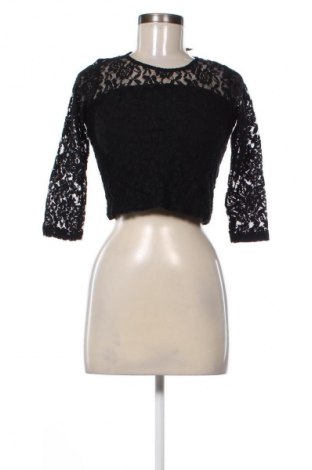 Дамска блуза Stradivarius, Размер S, Цвят Черен, Цена 28,00 лв.