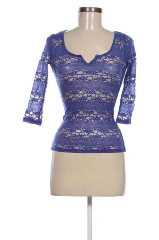 Γυναικεία μπλούζα Tally Weijl, Μέγεθος XXS, Χρώμα Μπλέ, Τιμή 9,72 €