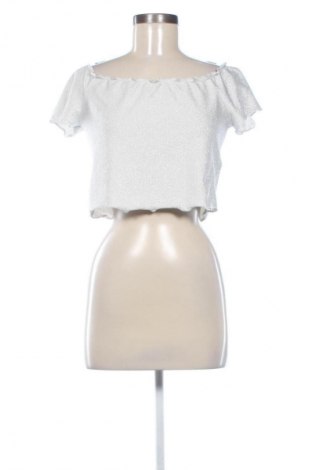 Bluzka damska Terranova, Rozmiar XL, Kolor Srebrzysty, Cena 43,68 zł