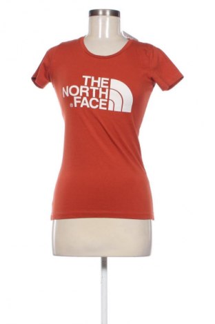 Damski T-shirt The North Face, Rozmiar S, Kolor Pomarańczowy, Cena 94,38 zł