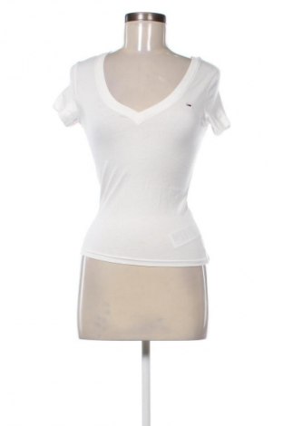 Damen Shirt Tommy Jeans, Größe XS, Farbe Weiß, Preis 93,99 €