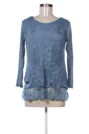 Дамска блуза Unbranded, Размер M, Цвят Син, Цена 10,99 лв.