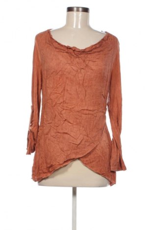 Дамска блуза Unbranded, Размер M, Цвят Оранжев, Цена 4,99 лв.