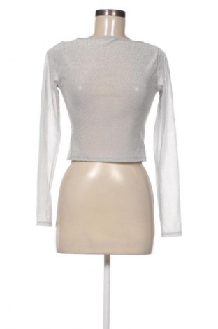 Γυναικεία μπλούζα Unbranded, Μέγεθος XS, Χρώμα Ασημί, Τιμή 7,99 €