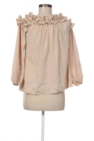 Дамска блуза Unbranded, Размер M, Цвят Бежов, Цена 4,99 лв.