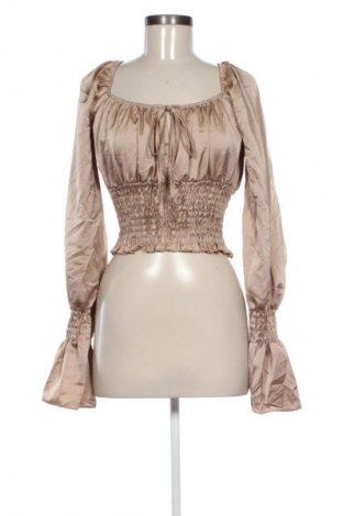 Дамска блуза Unbranded, Размер M, Цвят Бежов, Цена 9,99 лв.