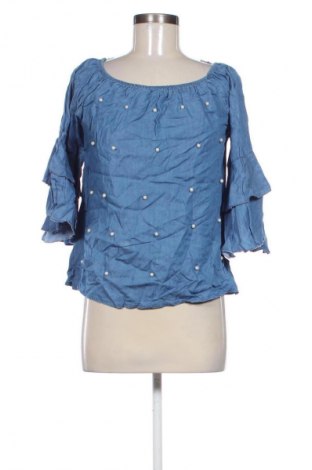 Дамска блуза Unbranded, Размер L, Цвят Син, Цена 11,99 лв.