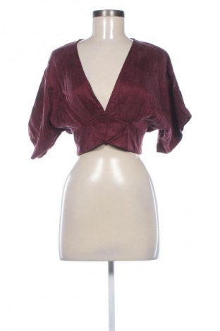 Дамска блуза Unbranded, Размер XS, Цвят Червен, Цена 19,14 лв.