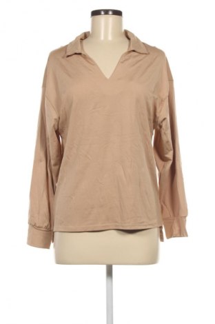 Дамска блуза Unbranded, Размер M, Цвят Бежов, Цена 9,99 лв.