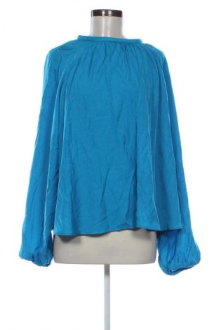 Дамска блуза United Colors Of Benetton, Размер L, Цвят Син, Цена 34,00 лв.