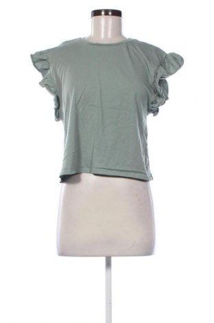 Дамска блуза Zara, Размер S, Цвят Зелен, Цена 15,99 лв.