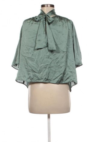 Дамска блуза Zara, Размер S, Цвят Зелен, Цена 39,99 лв.