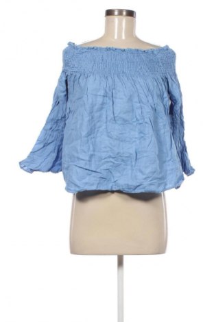 Bluză de femei Zara, Mărime M, Culoare Albastru, Preț 51,99 Lei