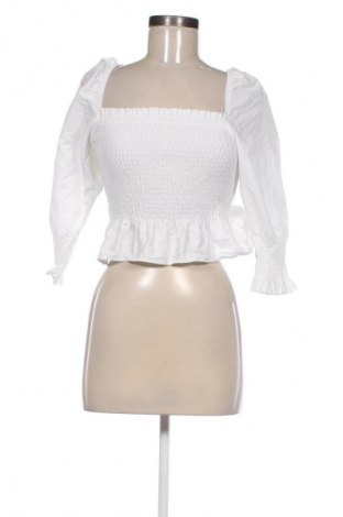 Дамска блуза Zara, Размер XS, Цвят Бял, Цена 35,87 лв.
