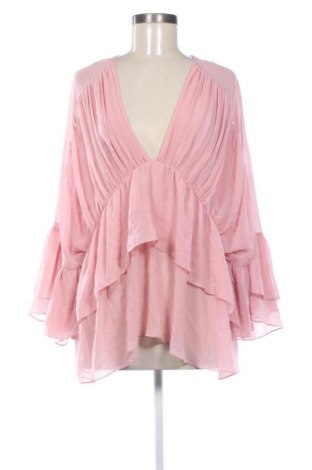 Bluzka damska Zara, Rozmiar M, Kolor Popielaty róż, Cena 62,11 zł