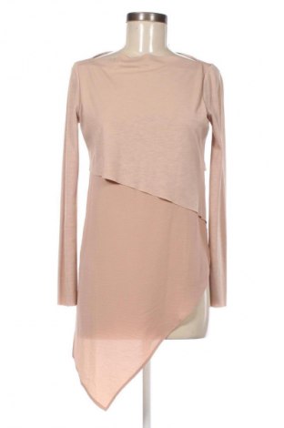 Дамска блуза Zara, Размер S, Цвят Бежов, Цена 19,99 лв.