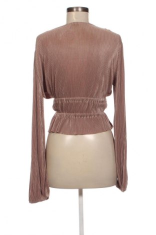 Дамска блуза Zara, Размер L, Цвят Бежов, Цена 17,99 лв.