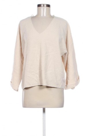 Γυναικεία μπλούζα Zara, Μέγεθος M, Χρώμα  Μπέζ, Τιμή 26,99 €