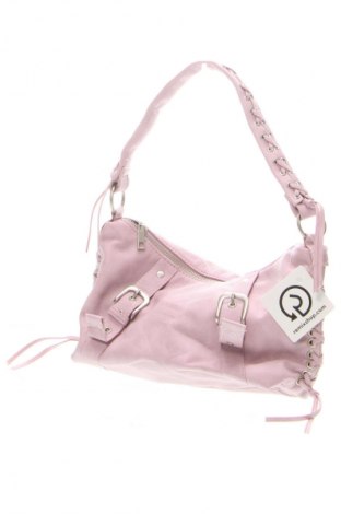 Дамска чанта Bershka, Цвят Розов, Цена 23,99 лв.