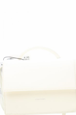 Γυναικεία τσάντα Calvin Klein, Χρώμα Εκρού, Τιμή 124,99 €
