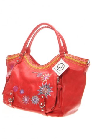 Damska torebka Desigual, Kolor Czerwony, Cena 220,69 zł