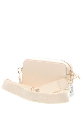 Дамска чанта Tommy Hilfiger, Цвят Екрю, Цена 129,99 лв.