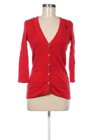 Dámsky kardigán Abercrombie & Fitch, Veľkosť M, Farba Červená, Cena  13,95 €