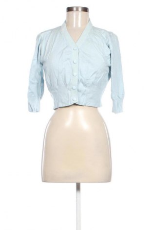 Damski kardigan Belle Poque, Rozmiar S, Kolor Niebieski, Cena 49,99 zł