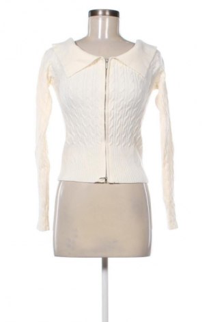 Damski kardigan Bershka, Rozmiar L, Kolor ecru, Cena 28,99 zł